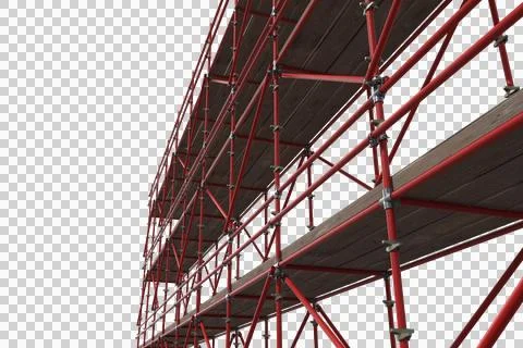 3d image of scaffolding Stock Illustration