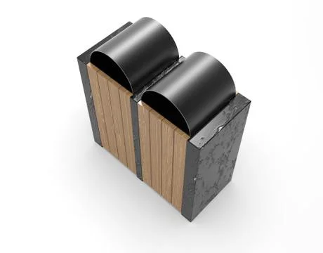 3d image of Urn U-28 Bratislava 00003.jpg Stock Illustration