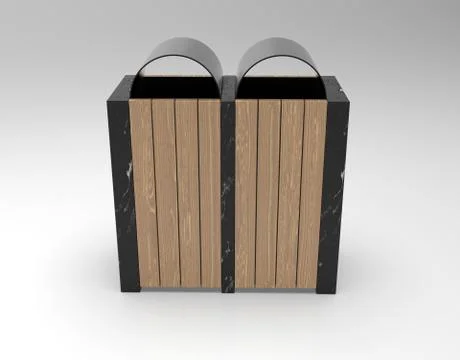 3d image of Urn U-28 Bratislava 00002.jpg Stock-Illustration