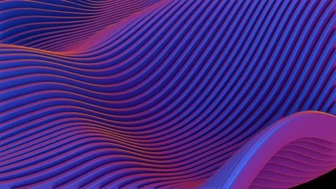 A 3d image of a wave Stock Footage 309929044