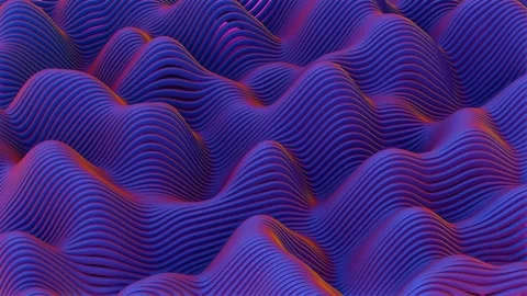 A 3d image of a wave pattern Stockbeeldmateriaal 309929088