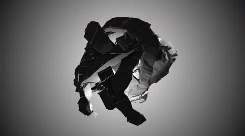 3D industrial abstraction Stock Footage 56537878