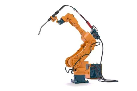 3d industrial robots SCI-Fi concept technology Stock Illustration