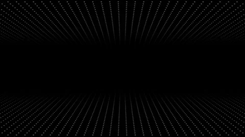 3D infinite white dot grid tunnel seamless loop animation moving forward. Stock Footage 333483783