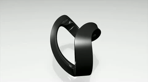 3d infinity rotating loop animation, seemless, loop, physic. Stock Footage 10912293