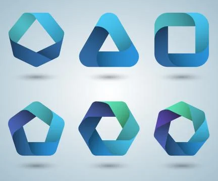 3D infographic design template and marketing icons. Illustrazione stock