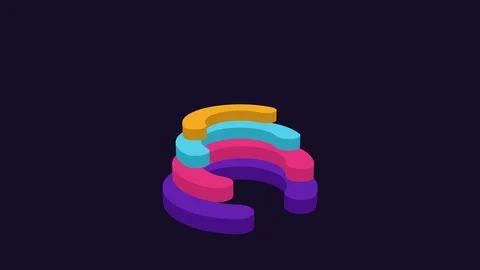 3D infographics. Alpha channel. Stock Footage 98042364