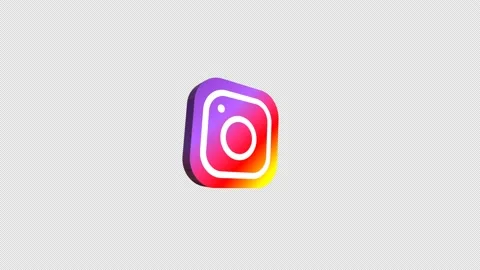 3D Instagram application logo illustration - 3D Abstract Retro & More |  OpenSea