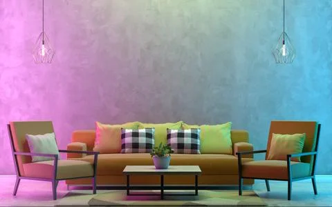 3D Interior bundle 2 (24) 库存插图