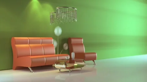 3d interior Stock Footage 731123