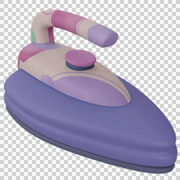 3D Iron Isolated Object Stock Illustration