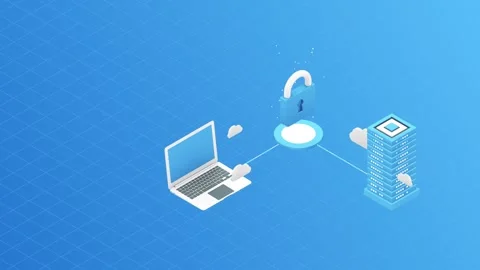 3d isometric explainer animation for business strategy, global business concepts Stock Footage 252986664