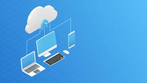 3d isometric explainer animation for business strategy, global business  Stock Footage 252987270