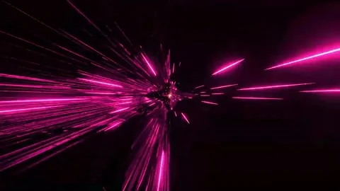 3D kaleidoscope mandala abstract background with futuristic VJ seamless loop Stock Footage 340180324