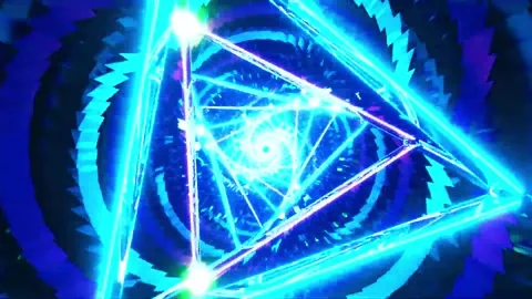 3D kaleidoscope mandala abstract background with futuristic VJ seamless loop Stock Footage 340180614