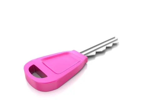 3d key Free Stock Illustration