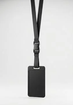 3D Lanyard Mockup イラスト素材