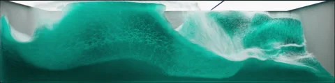 3D Large Water Tank Stock Footage 231235553