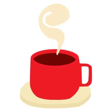 3D leather mug on a white background Vector illustration Stock Illustration