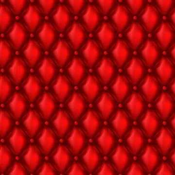 3d leather upholstery seamless pattern Stock Illustration