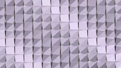 3D Lilac Crystal Cubes Tilting Motion Abstract Animation. Видео 339072323