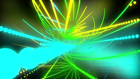 3D Line Background 01 Video stock 243581989