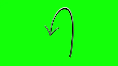 3D Line Icon arrows for text Animation on empty background. Motion graphics. Vidéo 153803181