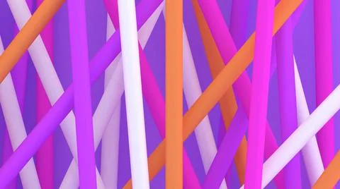 3d lines background. Abstract wallpaper. Geometric shapes. Stock-Illustration