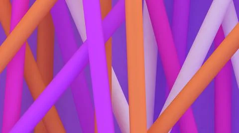 3d lines background. Abstract wallpaper. Geometric shapes. Illustrazione stock