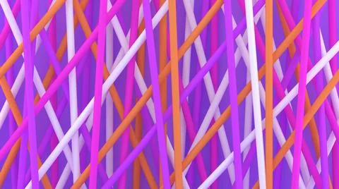 3d lines background. Abstract wallpaper. Geometric shapes. Stock-Illustration