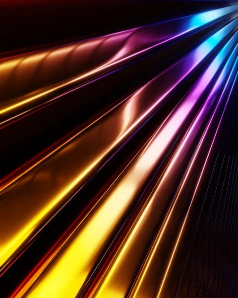 3d lines background Video stock 295325174