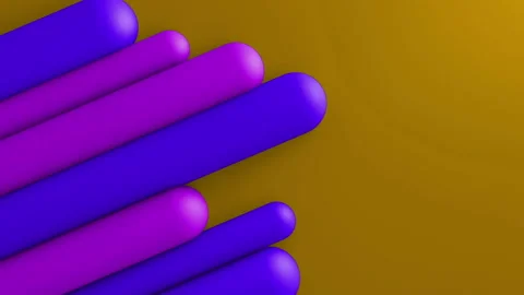 3d lines gradient background. VJ Seamless loop background. Stock Footage 96130940