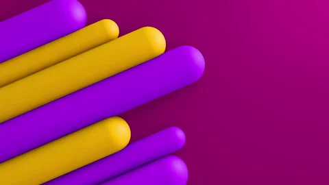 3d lines gradient background. VJ Seamless loop background. Stock Footage 96130948