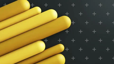 3d lines gradient background. VJ Seamless loop background. Stock Footage 96130954