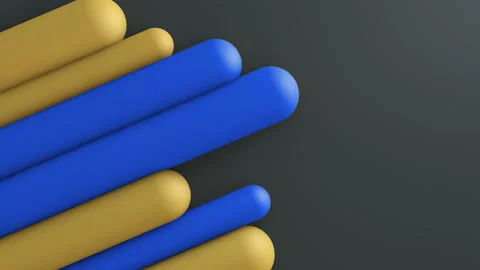 3d lines gradient background. VJ Seamless loop background. Stock Footage 96470240