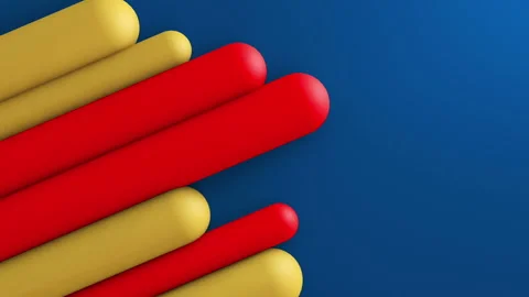 3d lines gradient background. VJ Seamless loop background. Stock Footage 96470268