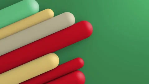 3d lines gradient background. VJ Seamless loop background. Stock Footage 96470387