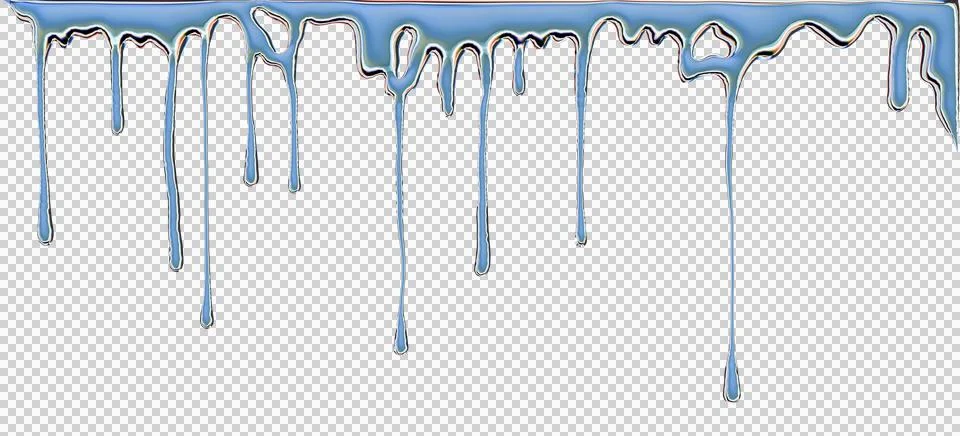 3D liquid chrome background silver dripping futuristic shape, fluid metal Illustrazione stock