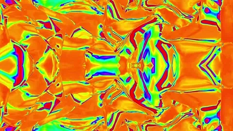 3D Liquid Glowing Neon Rainbow Cartoon Futuristic Party Effects Motion Graphics 스톡 동영상 290095965
