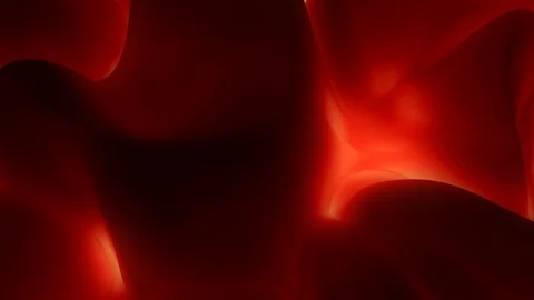 3d Liquid red plasma smooth background loop 스톡 동영상 99891473