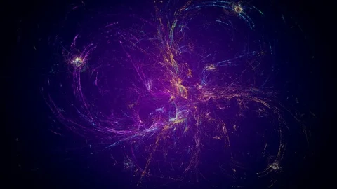 3D living of blank mobile through white towards blue nebula healthy for Stock Footage 106384758