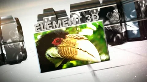 3D Logo and Screens Stock After Effects
