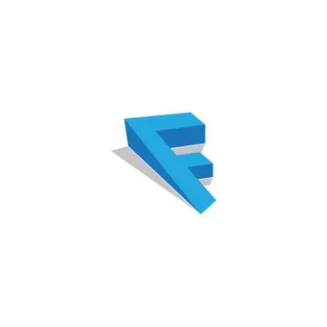3D Logo F Stock Illustration