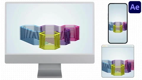3D Logo Intro Stock After Effects