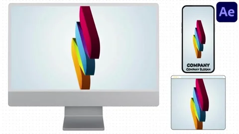 3D Logo Mockup  After Effects	Stock