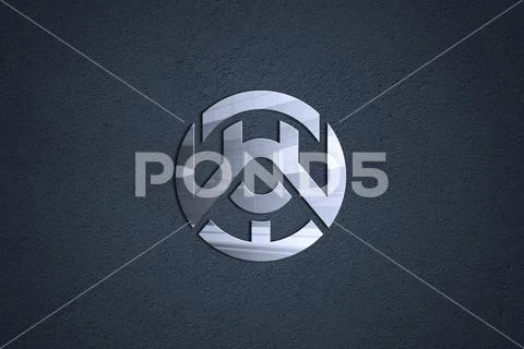 3d Logo Mockup Design Plantilla PSD
