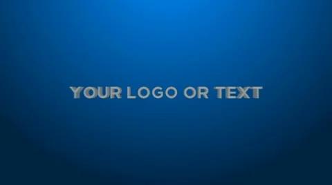 After Effects Template: 3D Logo Template (Blue) #10873324