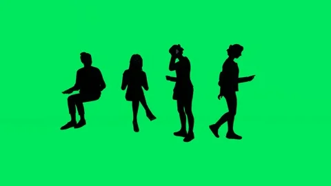 3D looking for an address with a mobile phone on a green screen isolated backgro Stock Footage 232898350