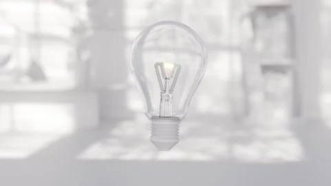 3D Lightbulb Stock Video Footage | Royalty Free 3D Lightbulb Videos | Pond5