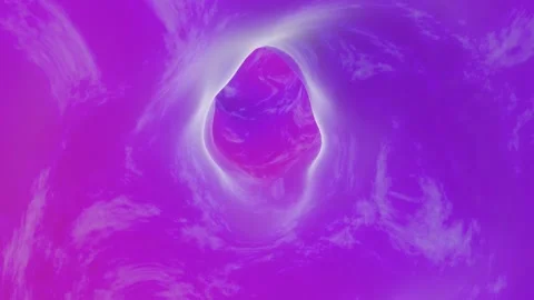 3D loop through a bizarre world. Stock Footage 319872956